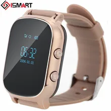 GPS tracker watch for kids elderly Seniors SOS Call Location Finder heart rate monitor GSM GPRS Tracker