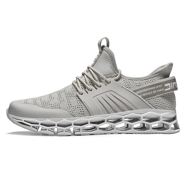 

Men Running Shoes Shock Absorption Breathable Lightweight Comfortable Footwear Outdoor Sports Sneakers 4#18D50