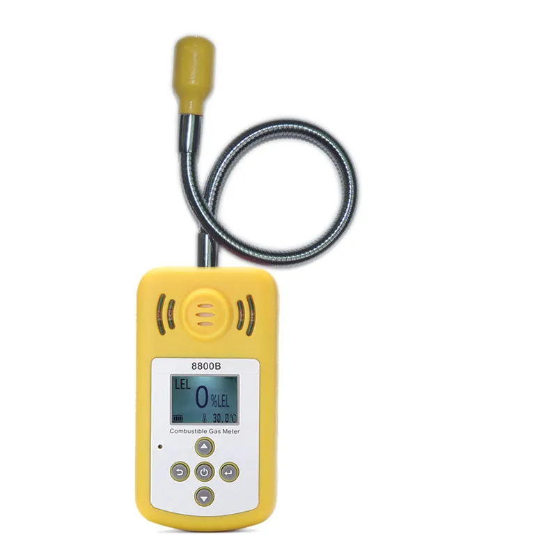 

Portable Mini Combustible Gas Detector Gas Leak Tester with Sound and Light Alarm gas leak detector