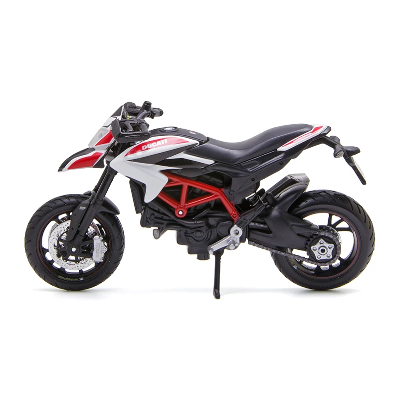 Maisto 1:18 Motorcycle Models Ducati Hypermotard Diecast Plastic