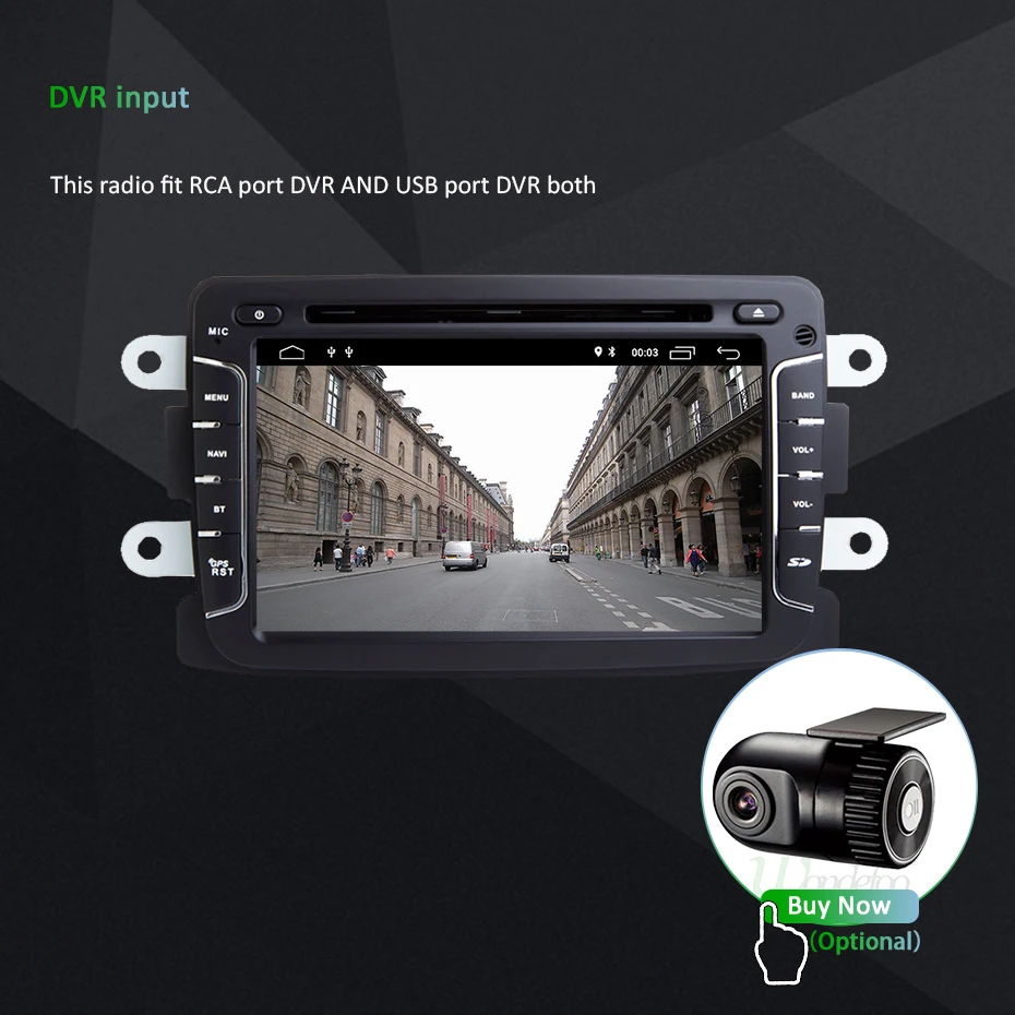 Best IPS DSP Android 9.0 64G Radio GPS For Dacia Sandero Duster Captur Lada Xray 2 Logan 2 Navigation Screen DVD PLAYER RECEIVER PC 27