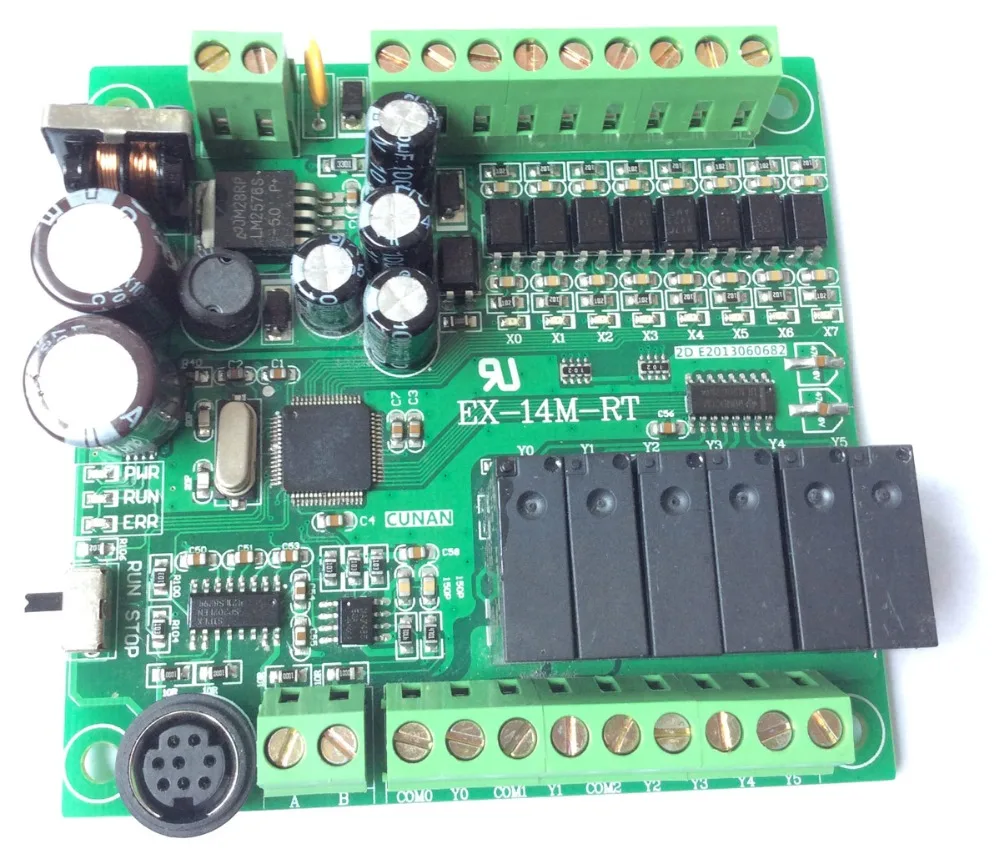 EX1S FX1S 14MR программируемый логический контроллер 8 вход 6 выход RS485 Modbus RTU plc