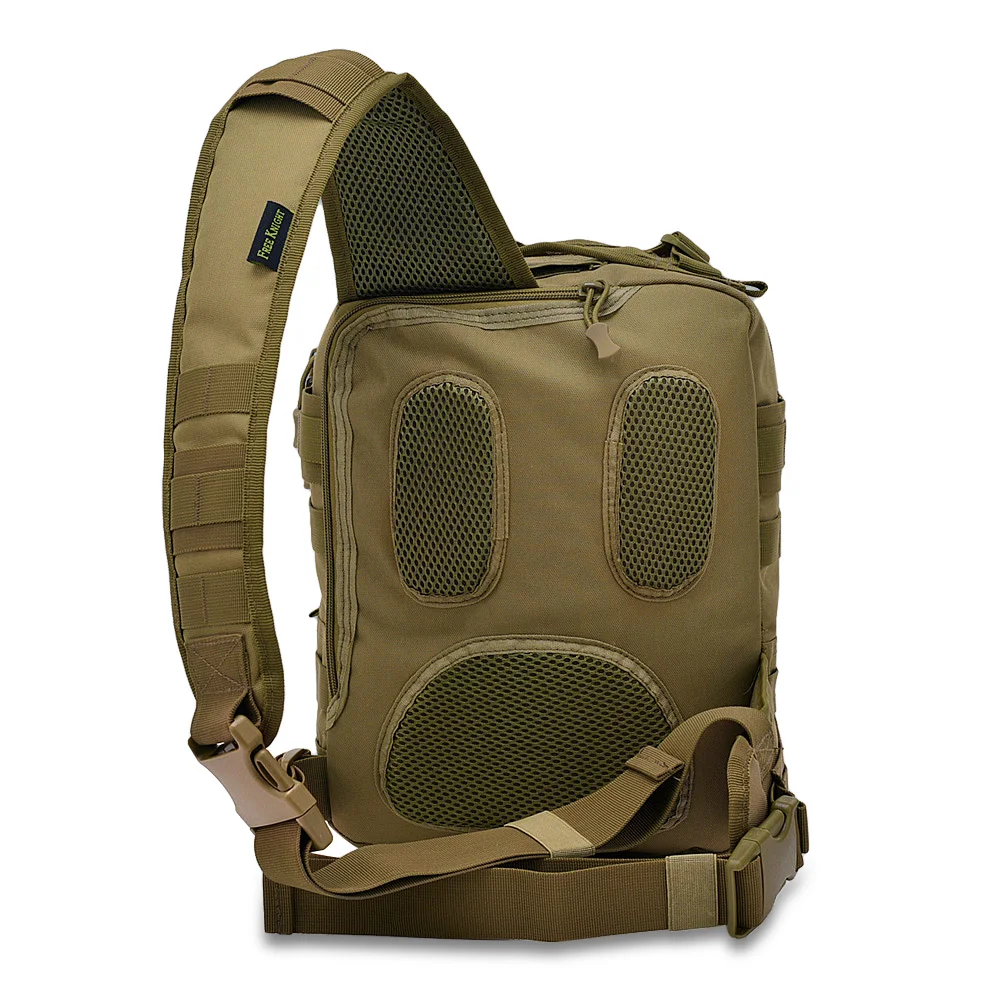 Бесплатный Рыцарь 20L тактический слинг-сумка Военный Рюкзак Molle Охота рюкзак сумка для прогулок Для мужчин Пеший Туризм Кемпинг Сумка