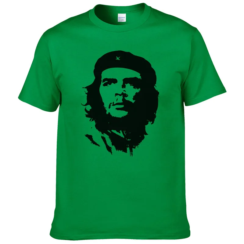 Летняя мода Че Гевара футболка для мужчин хлопок Прохладный Высокое качество печатных топы с короткими рукавами футболки#047 - Цвет: 11