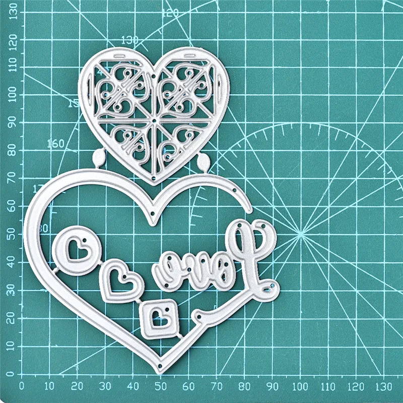 

Naifumodo Love Heart Metal Cutting Dies New 2019 for Craft Dies Scrapbooking Letter Dies Card Making DIY Embossing Die Cut Decor