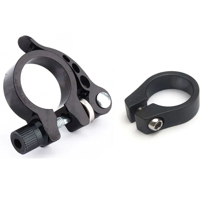 31.8mm Bike Seat Post Clamp Aluminum Alloy MTB Road Bicycle Quick