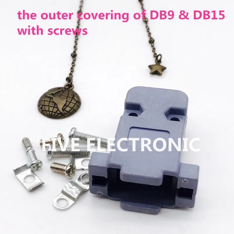 DB9 MINI Gender Changer промышленный соединитель (позолоченные клеммы) RS232 коннектор и DB15