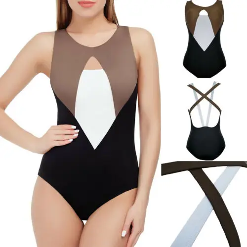 

Summer Womens One-Piece Swimsuit Bandage Bikini Swimwear Bathing Suit Beachwear