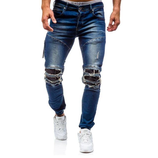 vaqueros de marca para hombre nuevos vaqueros de moda 2018 con agujeros de mendigo para hombre|brand men jeans|designer mens jeansfashion men jeans - AliExpress