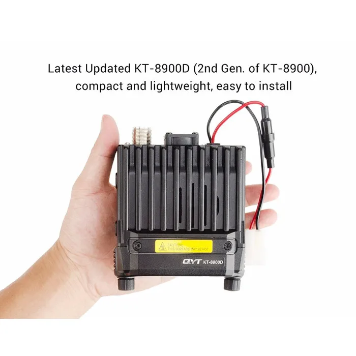 100% Original QYT KT-8900D Dual Band Quad Vehicle Car Radio 136-174/400-480MHz Mobile Radio Transceiver Vehicle Muted 100% Original QYT KT-8900D Dual Band Quad Vehicle Car Radio 136-174/400-480MHz Mobile Radio Transceiver Vehicle Muted