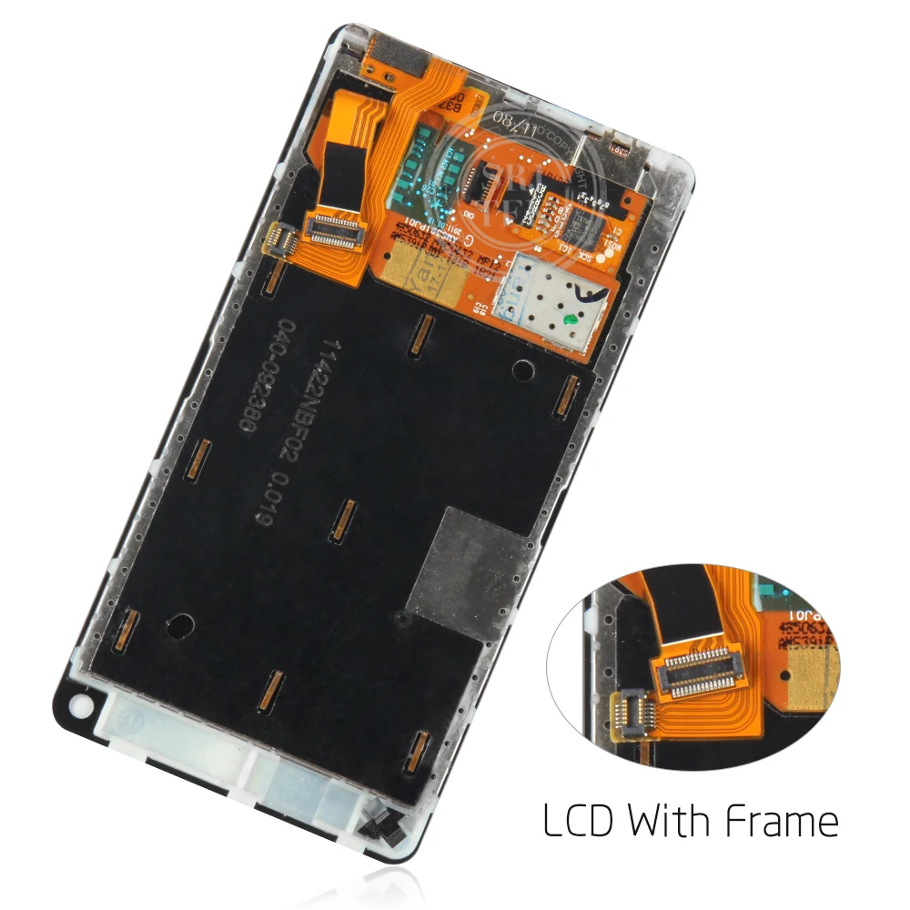100% Оригинальный 854x480 для NOKIA N9 ЖК сенсорный экран с рамкой дисплей дигитайзер в