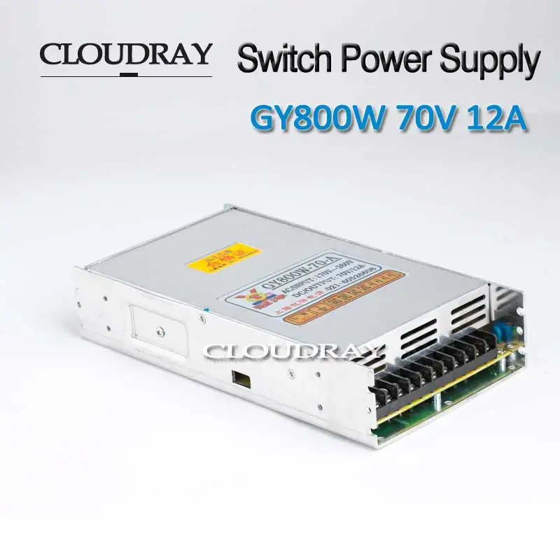 

Cloudray Switching Power Supply 12A 70V 800W For CNC Engraving 86 Stepper Motor Driver CNC Laser Engraving Cutting Machine