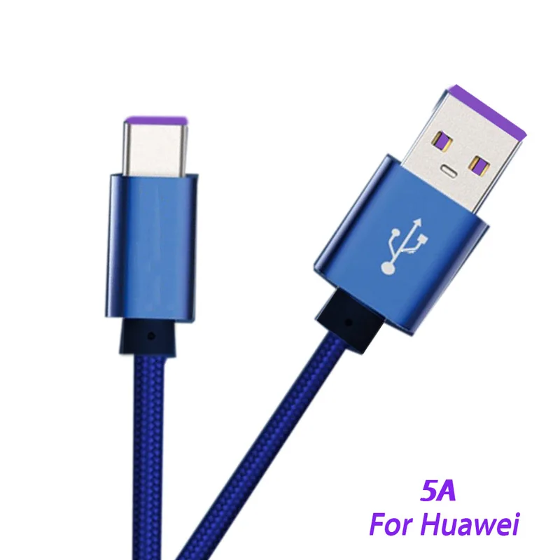 

5A supercharge Cable USB Type C for Huawei P20 pro Mate 20 Lite P10 Plus nova 4 Honor 10 20 magic 2 view 20 Super charging Cabel
