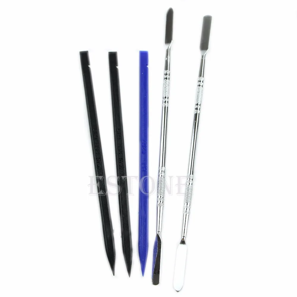 

5Pcs Metal Plastic Spudger Set Repair Opening Pry Tool For iPad 5 4 3 2 & Phone