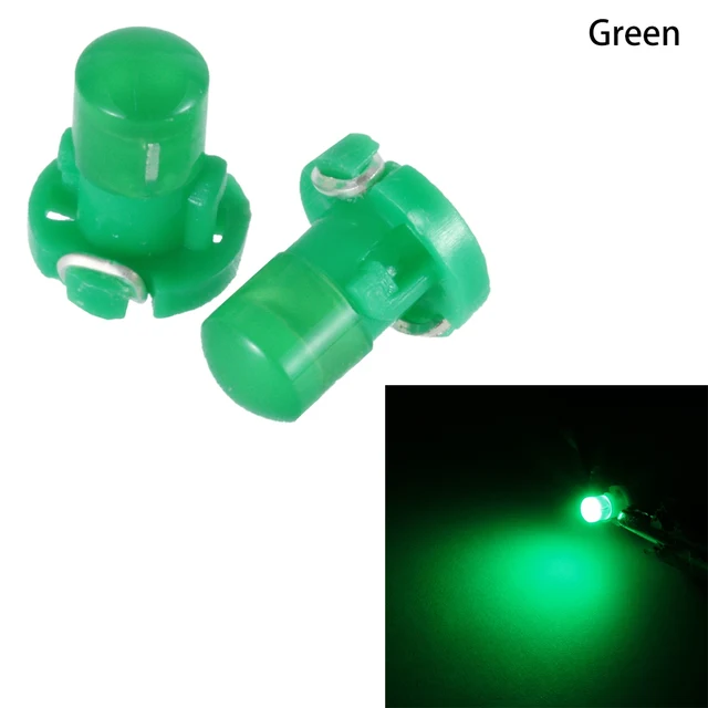 10Pcs 12V T3 Indicator Light Panel Bulb COB Wedge LED Instrument Dashboard Lamp