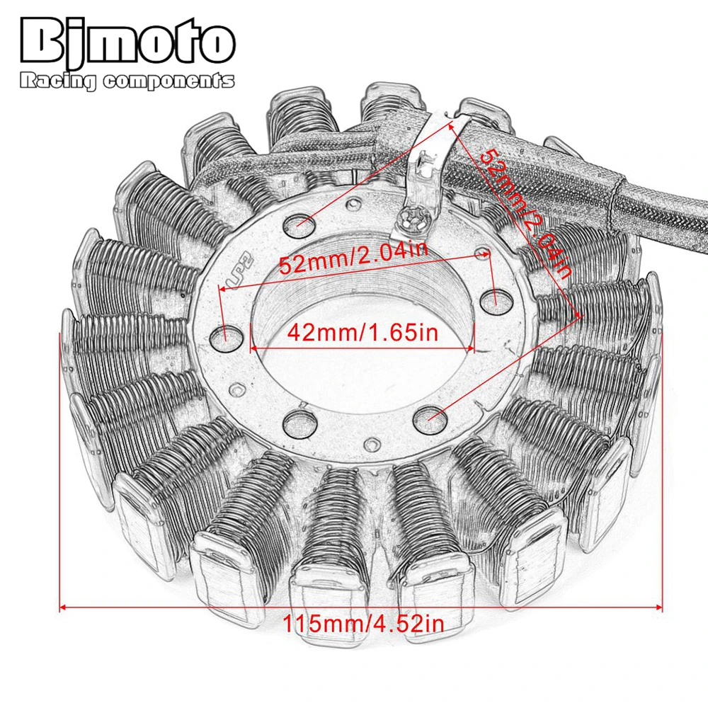 1 шт. катушка статора для мотоцикла 31120 MCW D03 Honda VFR800 VFR 800 2002 2009 31120MCWD03 генератор
