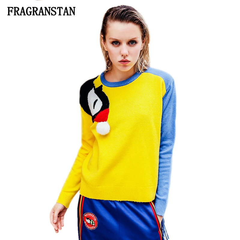

Women Spring Autumn New Tassel Long Sleeve Sweater Ladies Fashion Hit Color Hair Ball Tops Female Casual Loose Pullovers Q821