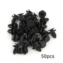 

11105 Universal Purpose Machine Front Cover Guard Board Buckle Leaf Board Lining Auto Buckle Screw Fixings Clips 8mm 50PCS
