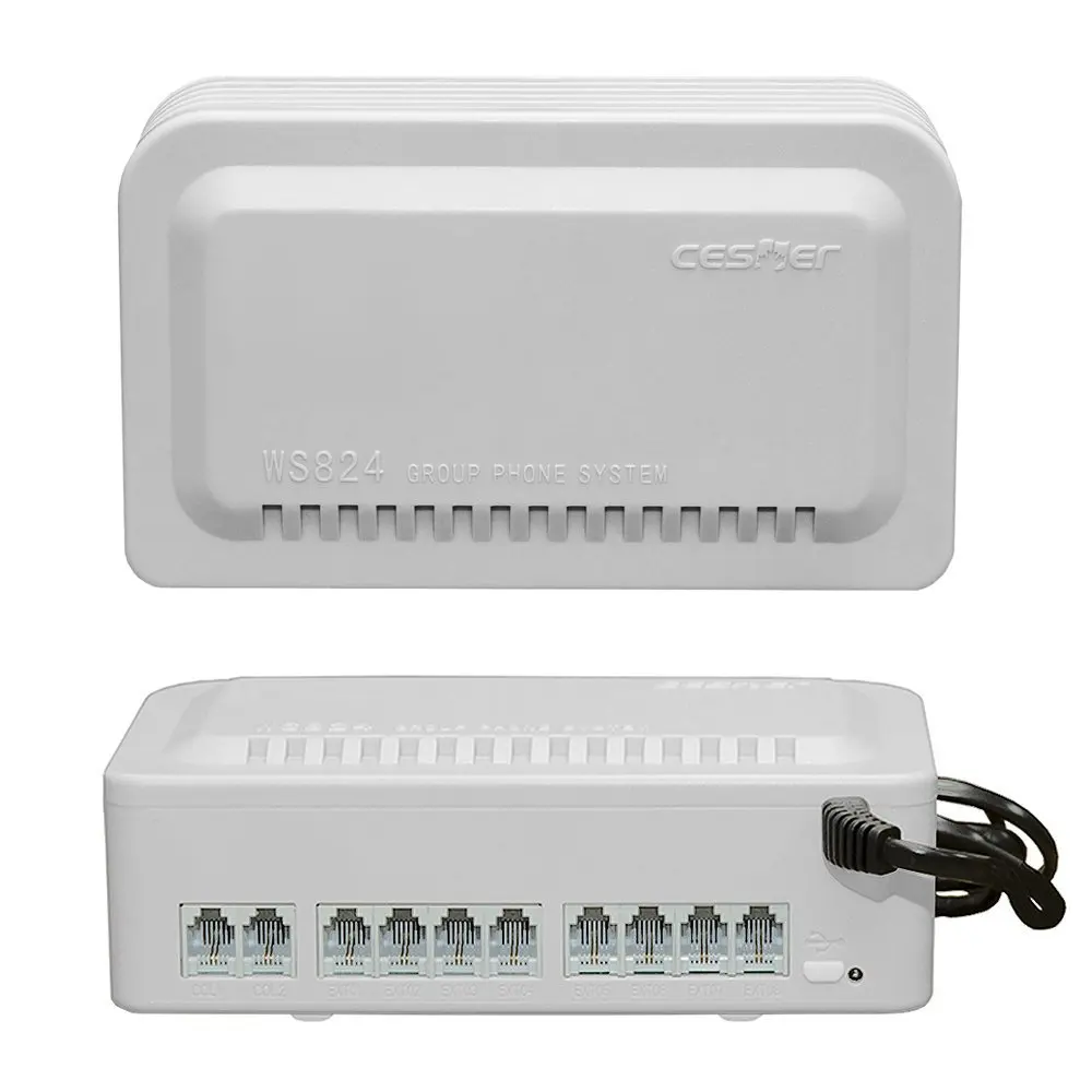 PABX PBX Uitwisseling Telefoon Switch System Control Uitwisseling 2x8