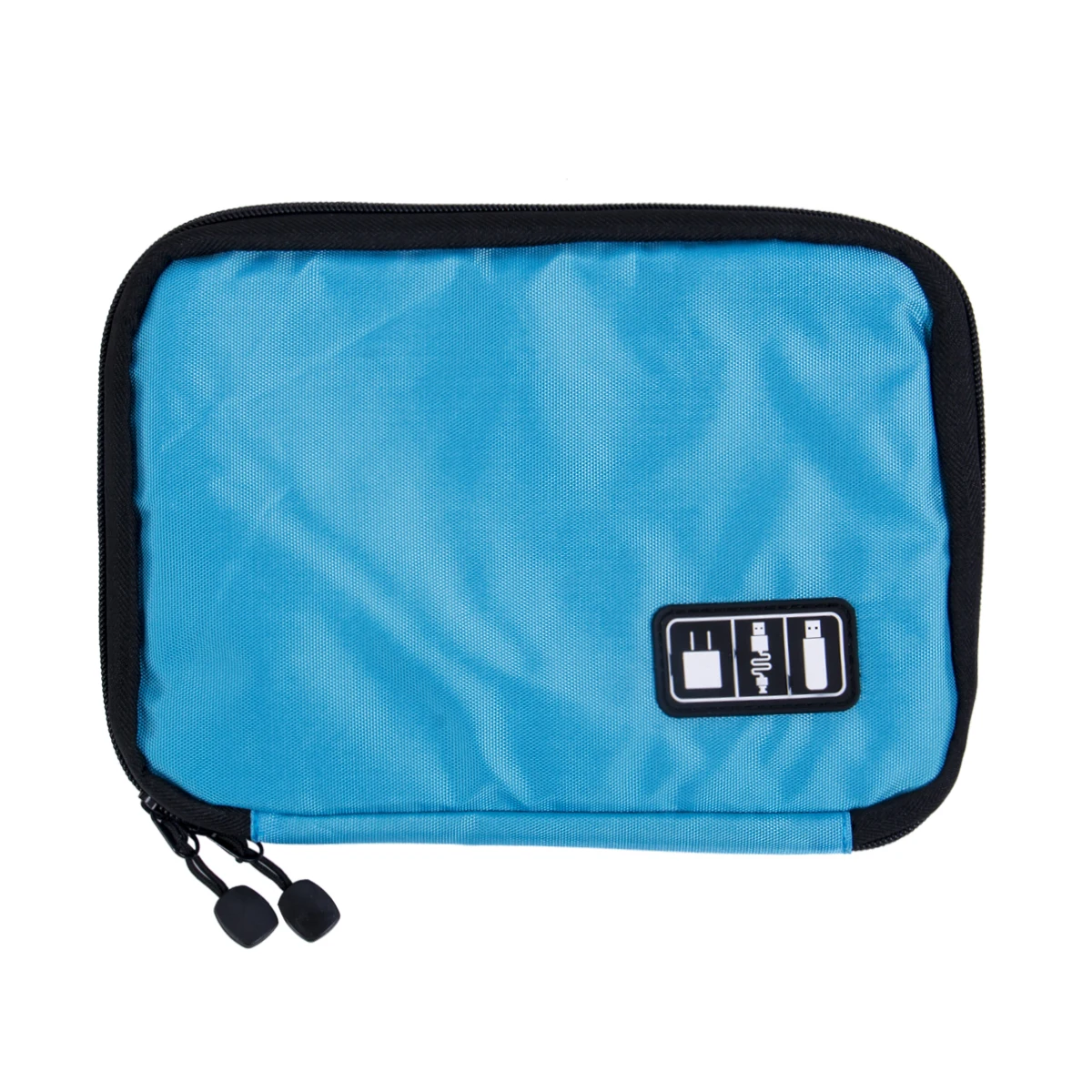 USB флеш-накопители электронные аксессуары чехол-органайзер сумка цифровая сумка для хранения данных кабель для наушников - Цвет: Синий