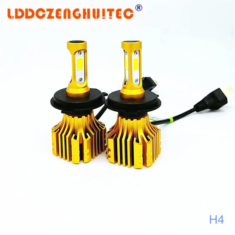 

LDDCZENGHUITEC S5 H1 Car LED Headlights 72W 8000LM COB Auto LED Headlight Bulbs 6500K LED Car Front Bulb Automobile Headlamp