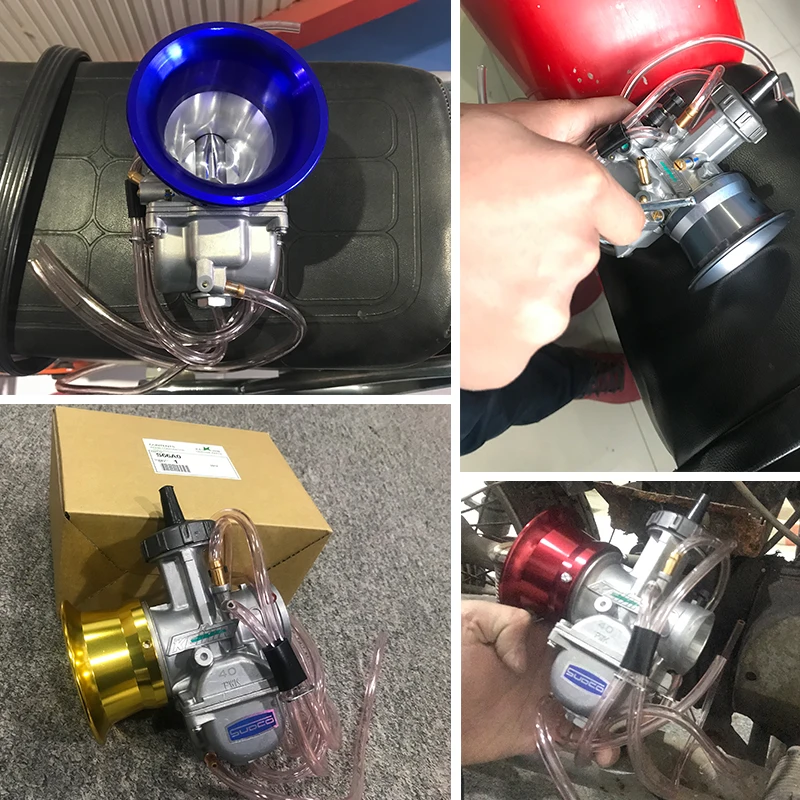 ZS мотоциклы 63 мм KEIHIN PWK 34 42 Конкурентная модификация мотоцикла карбюратор