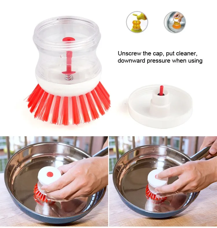 Горячая чистящий Магнитный стеклоочиститель Limpeza для кухонного моющего инструмента горшок чаша щетка для мытья посуды очиститель