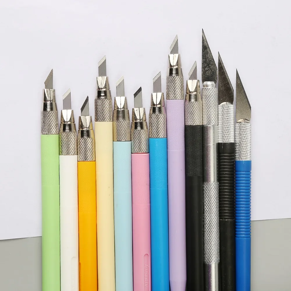 

Rubber stamp engraving knife pen knife account book sticker tape cutting engraving knife photo paper cutter