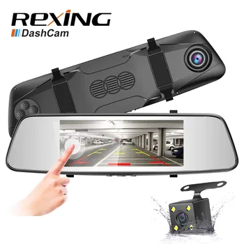 

Rexing D700, FHD 1080P With Rear Camera,7 inches Touch Screen, Car Dvr Dash Cam,G-sensor, Cycle Recording, Rearview Mirror