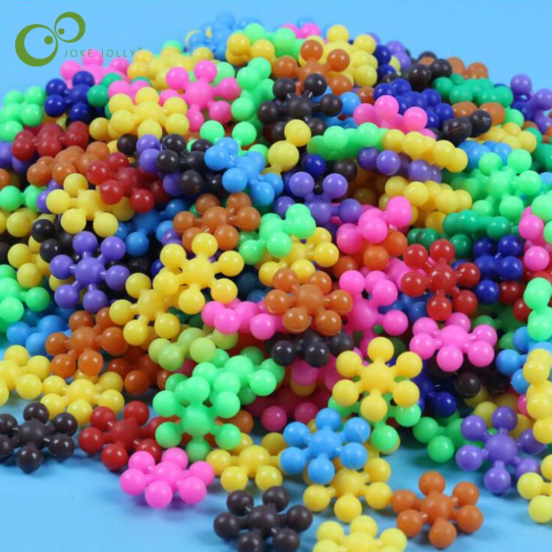 

10PCS/LOT Plum Blossom Building Blocks Toys Shape Interlocking Popular Creative Baby Kids Educational Gift DIY Toys WYQ