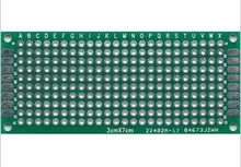 98-12 бесплатная доставка 5 шт. 3×7 см Двойной Бортовой Прототип PCB Универсальный ПЕЧАТНОЙ Плате
