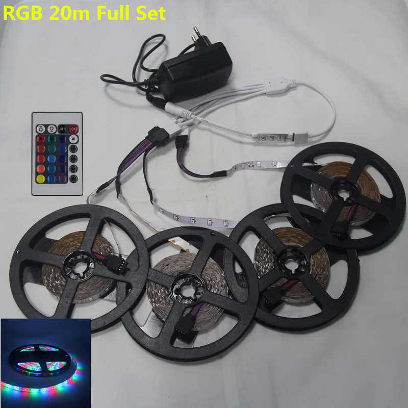 Buy 5m 10m 20m RGB LED Strip light waterproof Flexible