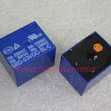 10 шт 5pins SRD-05VDC-SL-C SRD-12VDC-SL-C SRD-24VDC-SL-C SRD-03 06 09 48VDC-SL-C 3V 5V 6V 9V 12V 24V 48V 10A 250VAC реле