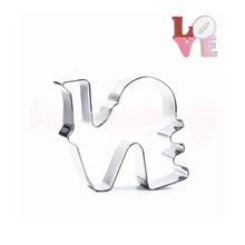 Новая любовь форма для выпечки Нержавеющая сталь печенья бисквит отделка Инструменты пирог Интимные аксессуары