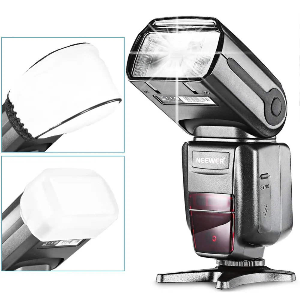 Neewer NW 565 EXC E TTL Slave комплект speedlite для Canon 5D II 7D 30D 40D 50D EOS 300D 350D 400D 1000D 500D 550D 600D 700D