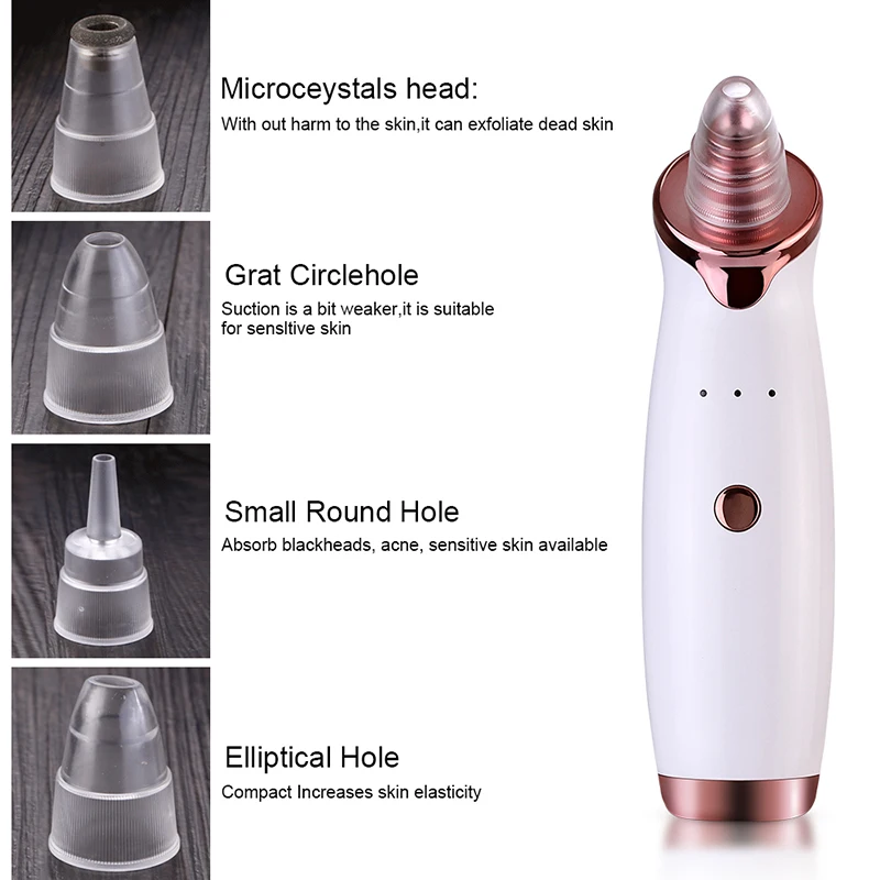 Electric Blackhead Remover Vacuum New Nose Face Deep Cleansing Machine Girl's Gift Skin Care Device Face Cleaning Tool