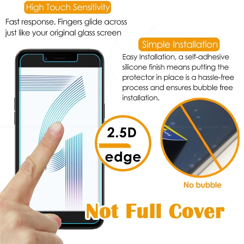 3D закаленное Стекло для OPPO A3S A37 A83 A71 A5 A57 A3 A7X F9 FindX F1S F1 Экран протектор Защитная