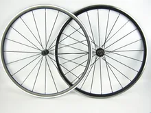 wholesale pillar 1432 spoke Alloy road bike wheel with bearing hub 700C Kinlin XR 200 light weight anodization black
