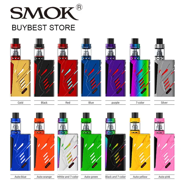 Original 220W SMOK T Priv TC Kit with 2ml/5ml TFV8 Big