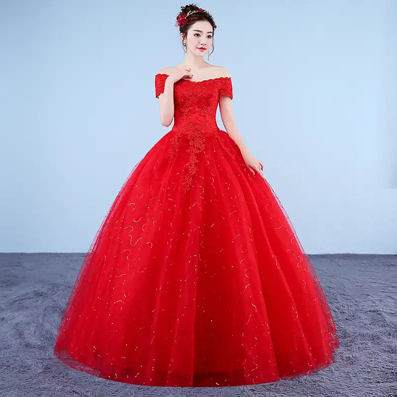 red and white dress plus size