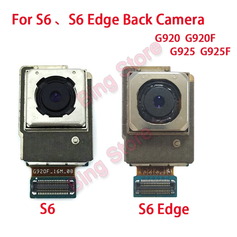 

Replacement Back Camera For Samsung Galaxy S6 Edge Plus G920F G925F Rear Main Camera Modules Flex Cable Rear Module Replacement