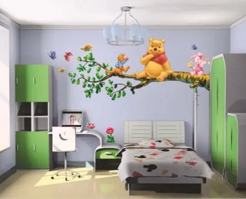 Winnie The Pooh Flowers Wall Decals Sticker Decor Pvc Removable Kids Winnie The Pooh Flowers Wall Decals Sticker Decor Pvc Removable Kids Nursery C01 In Stickers From Home Garden On Aliexpress Alibaba Group