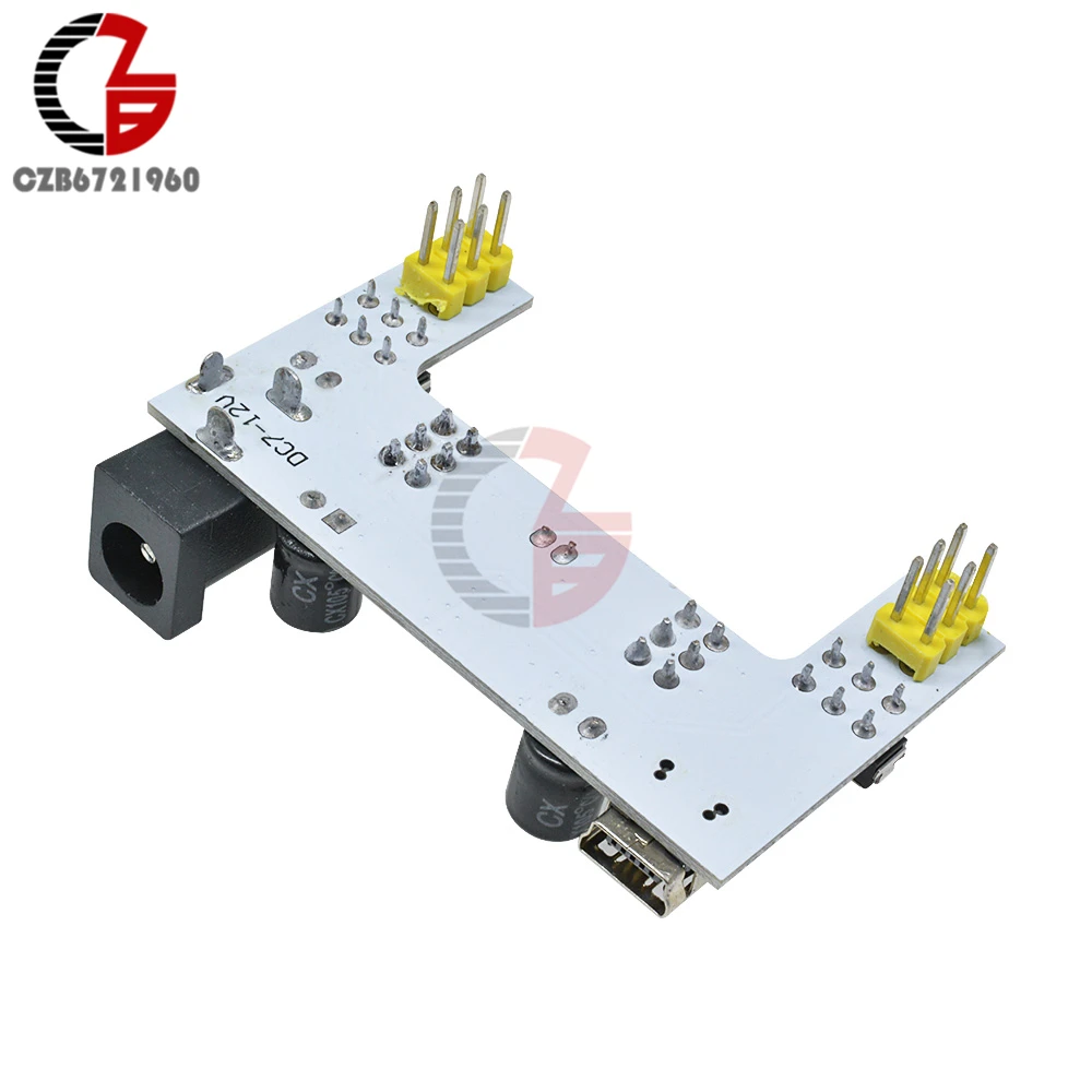 Мини-usb MB102 макетная плата питания трансформатор модуль DC 3,3 V 5V адаптер напряжения регулятор для Arduino MB 102 хлебная плата