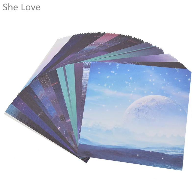 Scrapbooking Origami Paper 70 Sheets Art Background Universe Planet Moon Paper Card Making Craft Scrapbooking Origami Paper 70 Sheets Art Background Universe Planet Moon Paper Card Making Craft