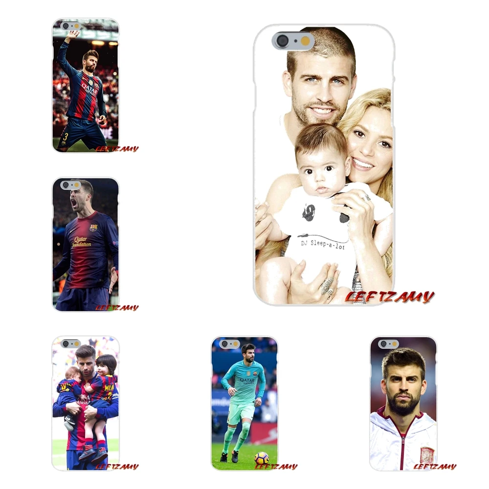 Для sony Xperia M2 M4 M5 E3 XA Aqua Z Z1 Z2 Z3 Z5 компактный LG K4 7 8 10 V20 v30 2017 футбол Superstars Жерар Piqu