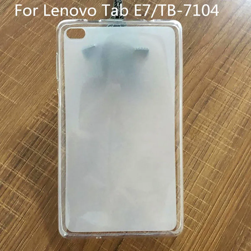 Мягкий чехол из ТПУ Для Lenovo Tab E7 защитный TabE7 TB-7104 7104F 7104L корпус | Компьютеры и офис