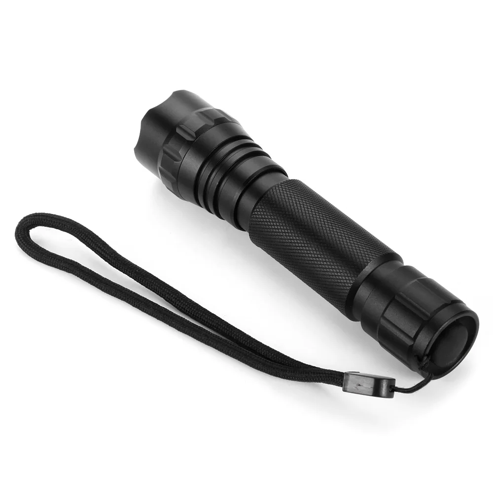 Bright-501B-Torch-XM-L-T6-LED-1200-Lumens-Camping-LED-Flashlight-2x18650-Battery-Charger (4)