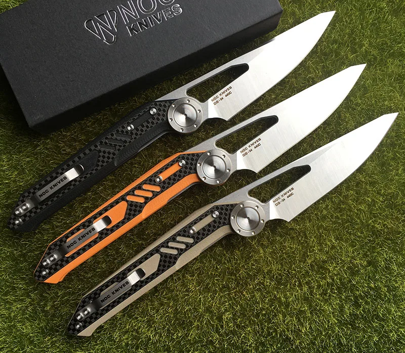 NOC DG-04 portable folding knife 440C blade G10 + carbon fiber handle camping hunting outdoor survival kitchen knife EDC tools NOC DG-04 portable folding knife 440C blade G10 + carbon fiber handle camping hunting outdoor survival kitchen knife EDC tools