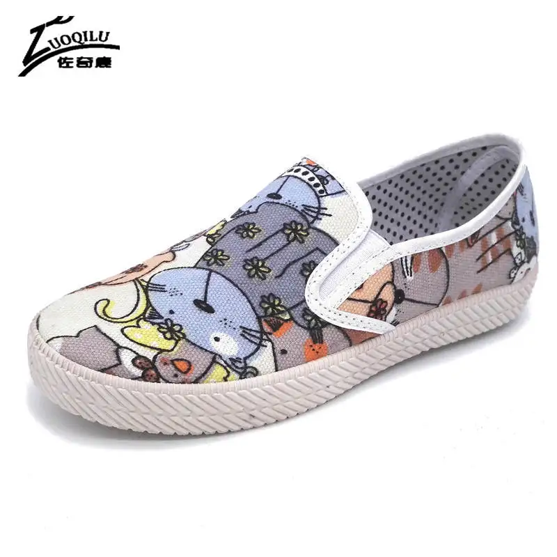flat canvas shoes womens