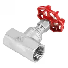 DN25 ворота задвижка клапан BSPP G1 запорная задвижка для воды нефть и газ небольшой Соленоидный клапан Нержавеющая сталь